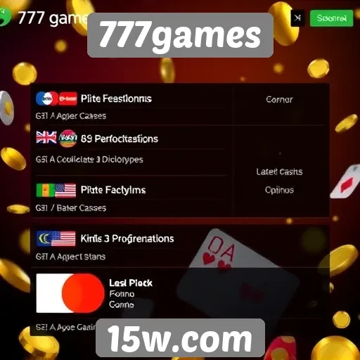 Opções de pagamento disponíveis na plataforma 777games